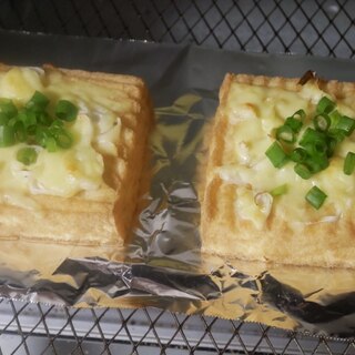 厚揚げのねぎチーズ焼き